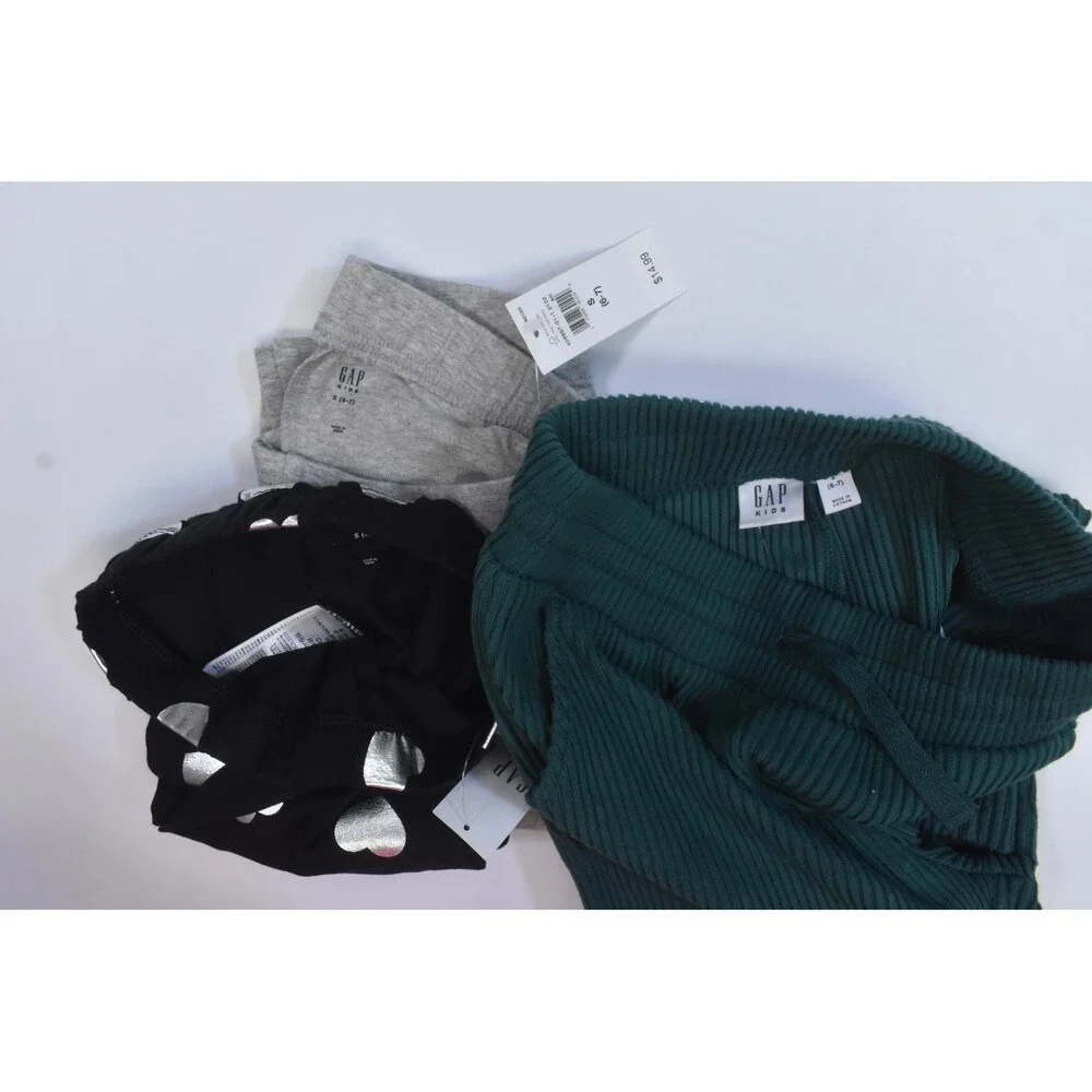 Gap Bulk Lot Of 8 Girls Size Small 6/7 Mixed Season Tops Bottoms Leggings